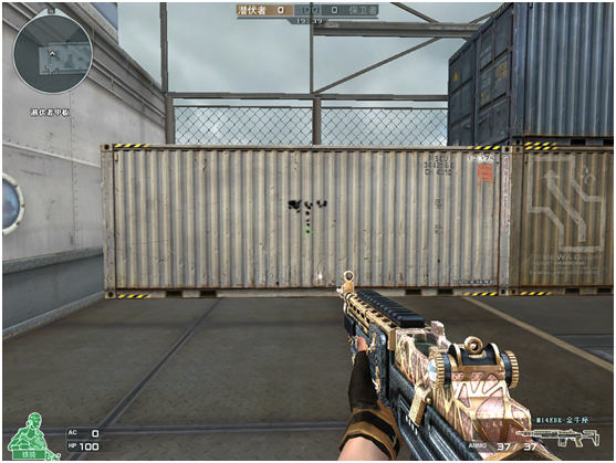 CF火线金牛降临 新版本刀雷战地图密林神殿