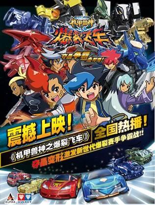 机甲兽神之爆裂飞车疾速系列上演速度与激情