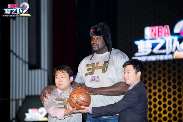 奥尼尔引爆沪上 《NBA梦之队2》11月12日公测