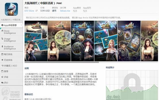中日美iOS:CF手游免费榜称霸一周 MOBA新作