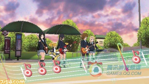 psp音乐游戏《<em>轻音少女 放课后</em>live》_游戏_腾