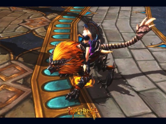 诡秘蝎尾兽 神鬼世界魔剑士完美坐骑
