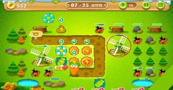 《保卫萝卜2》第17关丛林主题攻略