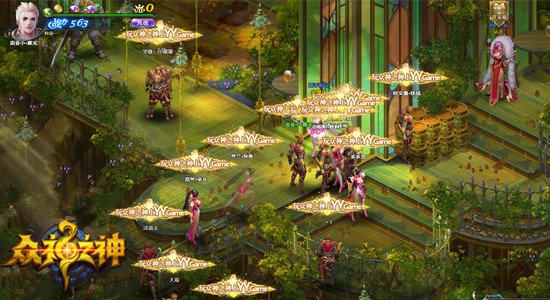 YY《众神之神》公测上线 3D史诗页游来袭