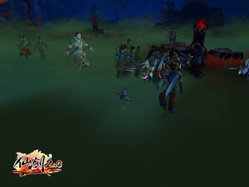 《仙剑ol》群魔乱舞 称号裱彩总相宜