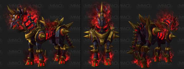 魔兽5.4.8将于本周上线 新增坐骑战火梦魇兽