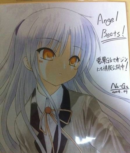 立华奏本子福利_《AngelBeats》天使立华奏手办