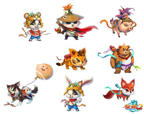 有了TA们心情爽 《征途2》萌萌大云集