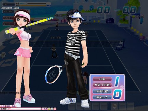 《网球宝贝》湖南卫视休闲游戏品牌