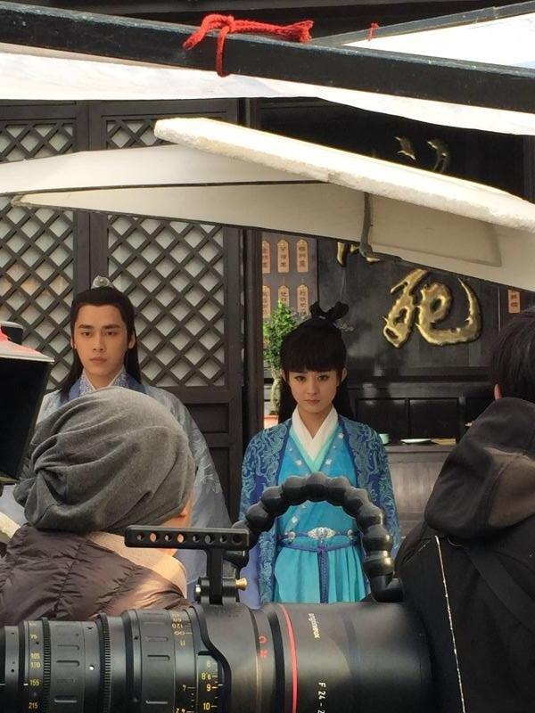 《诛仙》碧瑶 造型 曝光  赵丽颖 刘海 造型被吐槽 