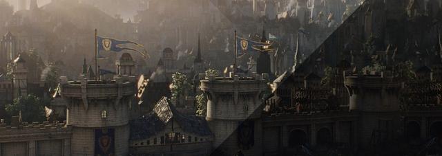 《魔兽世界》电影全景视频公布 秀丽暴风城亮