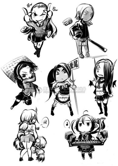 LOL超萌日系画风女英雄 来看看都有谁吧