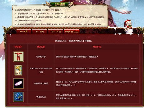 《魔域》圣诞很惊喜 奖励很给力