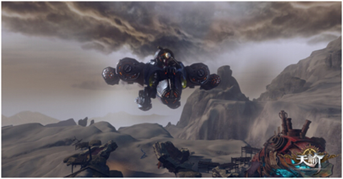 高达参战 《天谕》炎天召唤技能效果展示_游戏_腾讯网