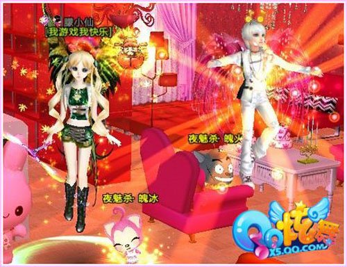 《QQ炫舞》宝石让每一次登场都亮到瞎