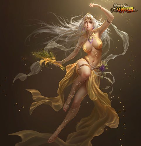 遗忘之地女神联盟即将收获万物的女神_游戏_腾