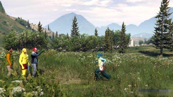 亮瞎!GTA5版口袋妖怪曝光