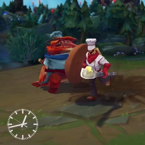 《英雄联盟》掘墓者重制模型极其霸气 面包师