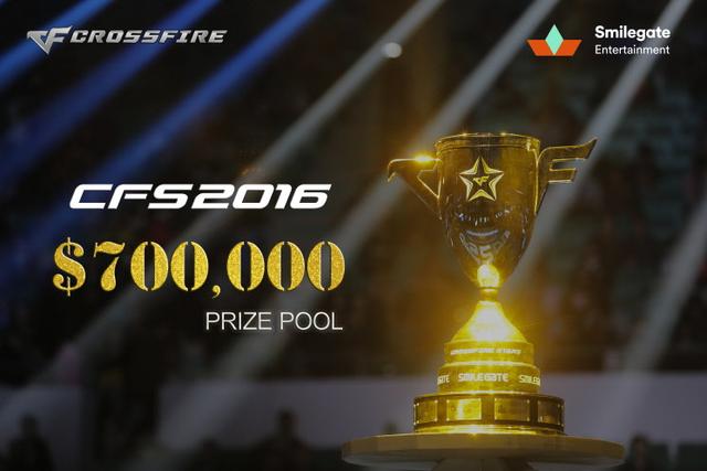 2016CFS世界总决赛奖金再一次提升