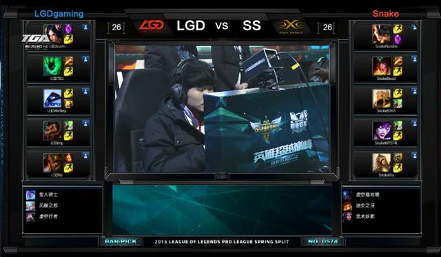 LPL31日:Snake和LGD战平 Krystal德莱文秀全