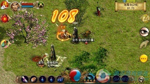 手机版的《传奇》 网游《悍将传世》试玩