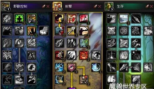 4.3射击猎人三系天赋雕文及输出手法等指南