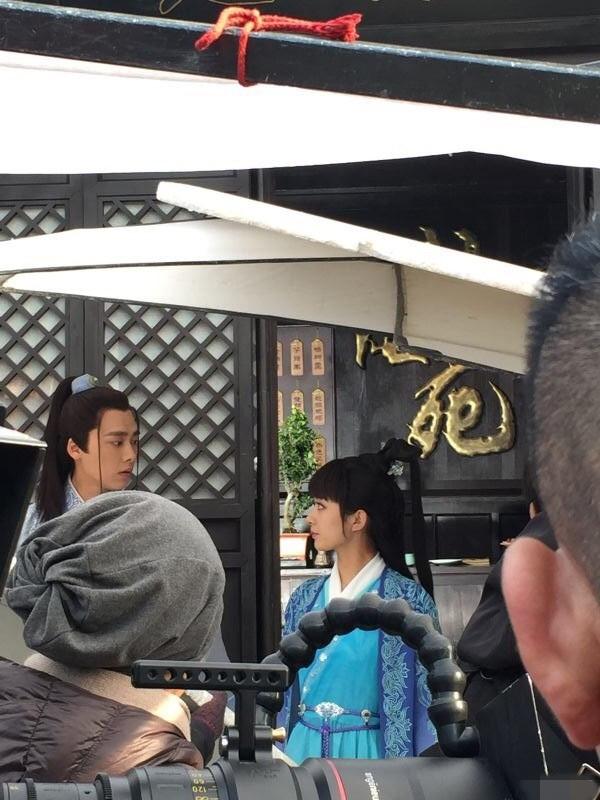 《诛仙》碧瑶 造型 曝光  赵丽颖 刘海 造型被吐槽 