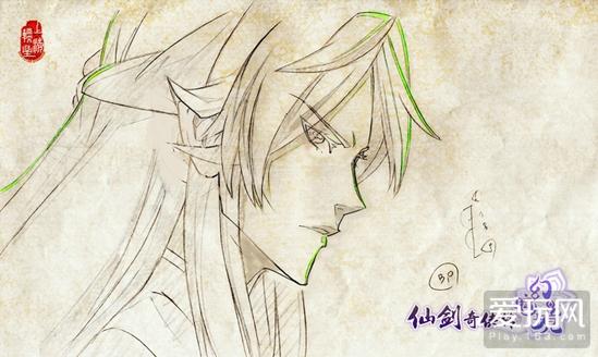 上软仙剑幻璃镜再曝新动态：剧情动画线稿释出