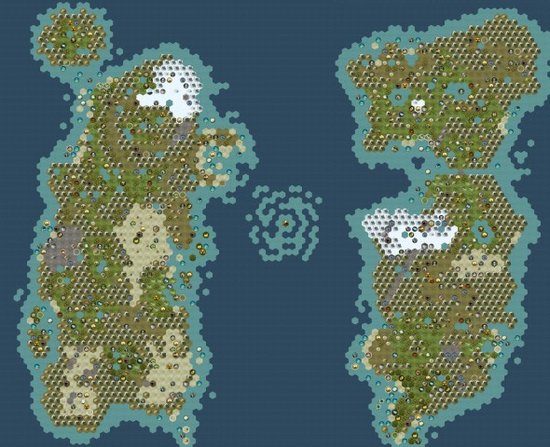 玩家自制《文明5》魔兽世界地图