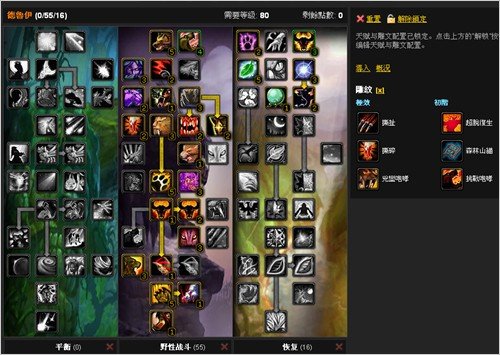 (坦克)天赋加点详解