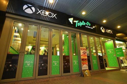 香港Xbox特色主题餐厅开售Xbox汉堡套餐