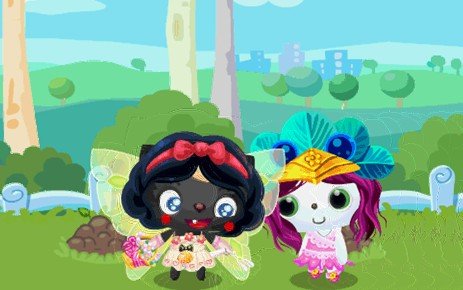 可爱世界《QQ宝贝》做最美小花仙