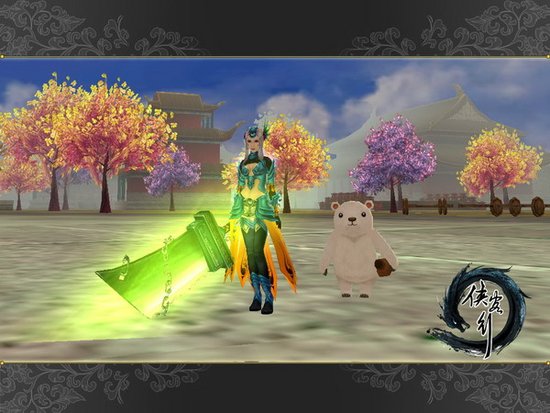 <em>3D肉蒲团美女</em>惊艳现身《侠客行》_游戏_腾讯