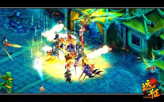 生死兄弟连 《远征ol》盟战一炮打响