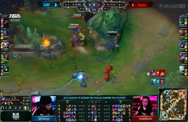PL季后赛15日:LGD战胜Snake成功晋级