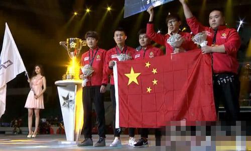 中国队夺CFS世界冠军 电竞还得靠穿越火线