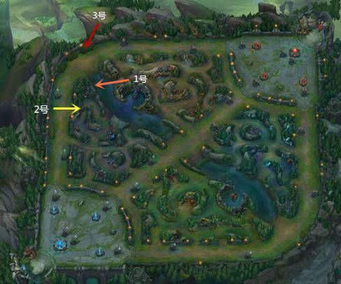 LOL野区视野必须知道的眼位有哪些?