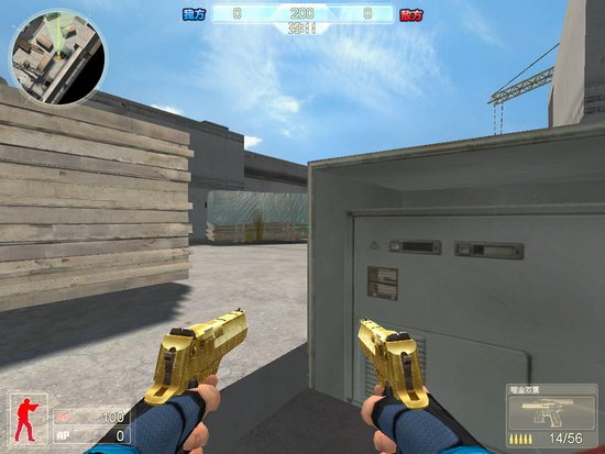 《反恐行动》给你两把沙鹰够不够爽?_游戏_腾讯网