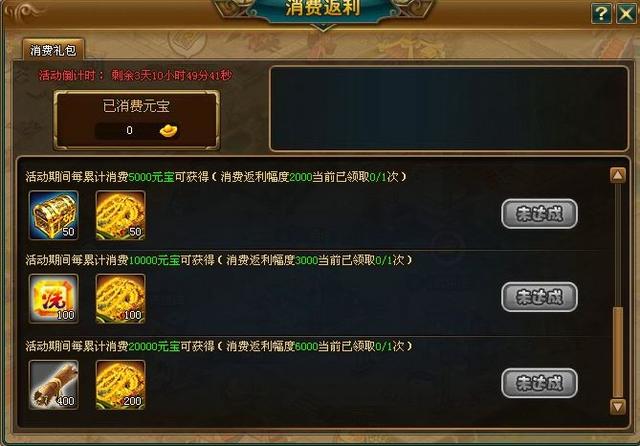 《七雄Q传》4月8日消费返利活动开启公告