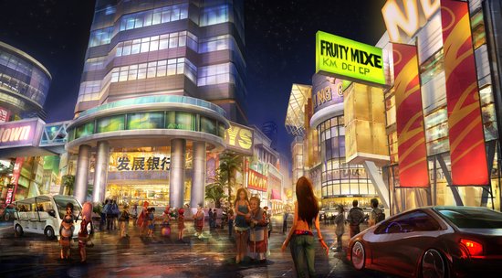 中国的威尼斯游戏星城二批原画曝光