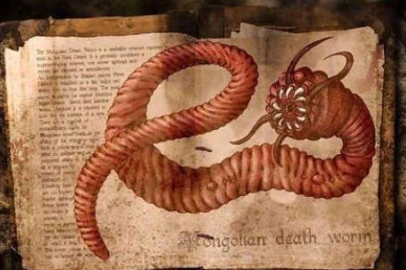 蒙古沙漠死亡之虫?