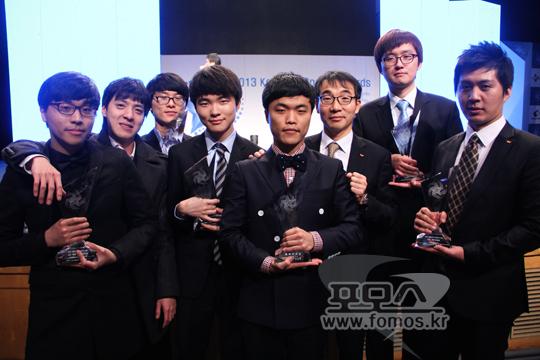 2013韩国电竞大奖颁布 SKT-K战队获六冠王