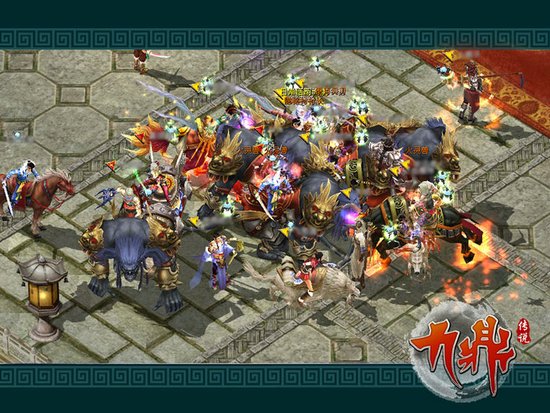 让经验飞!《九鼎传说》禹王8倍闹翻新年