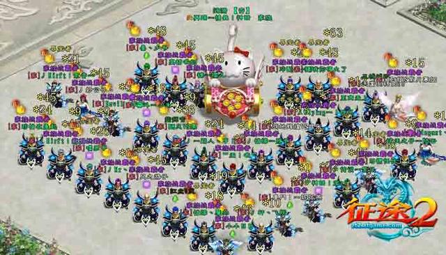 《征途2》家族战大爆发 喵喵战车神器出世