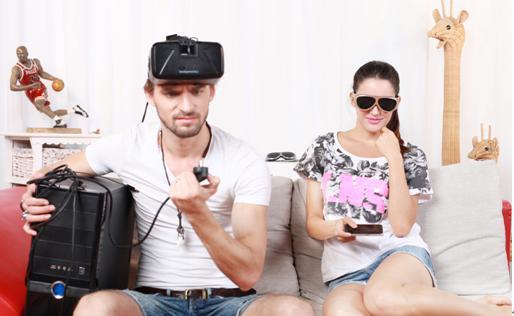 多哚:全新VR虚拟现实智能眼镜亮相深圳高交会