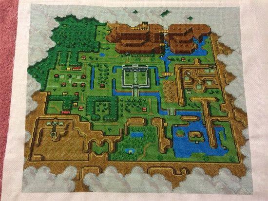 (legend of zelda the a link to the past 光明世界游戏地图为