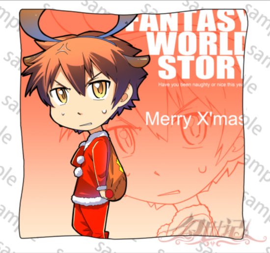 绘制幻世记同人漫画 赢取创意抱枕