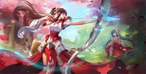 睽违已久的峡谷女射手,伽罗上线王者荣耀体验服