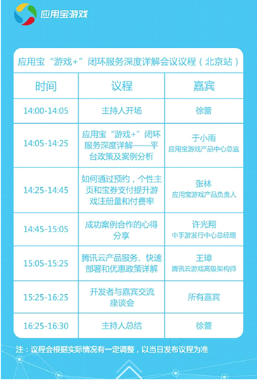 应用宝游戏沙龙北京站将启 聚焦“游戏+”闭环服务
