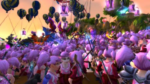 魔兽世界 为支持预防乳腺癌举办侏儒赛跑大赛